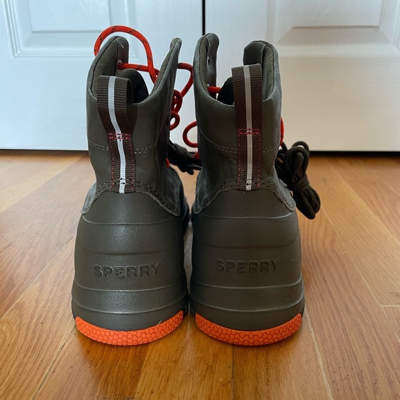 Men’s Sperry rubber boots size 8.5 - Picture 2 of 8